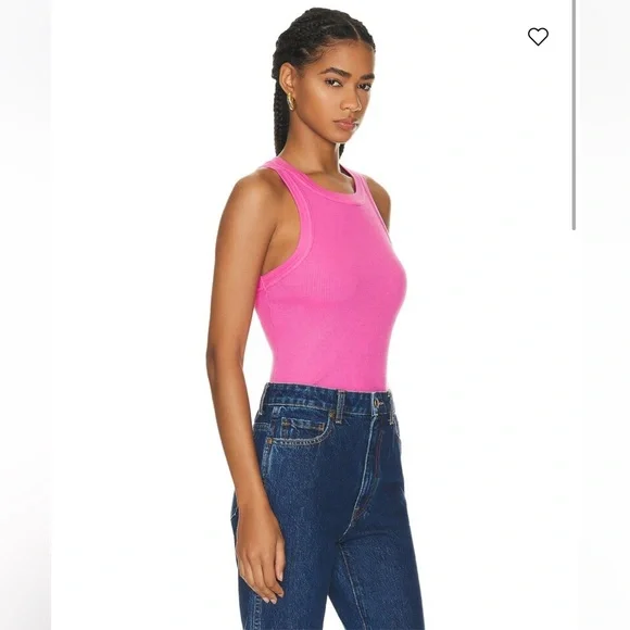 CITIZEN OF HUMANITY | Isabel Ribbed Tank Top - Picture 3 of 7